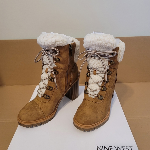 NINE WEST PENNI ANKLE BOOTS SIZE 5 - Picture 2 of 6